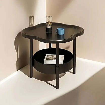 Creative Coffee Table Modern Minimalist Table Living Rooms Mobile Storage Rack Corner Table Cream Sofa Bedroom Cabinet Bedside