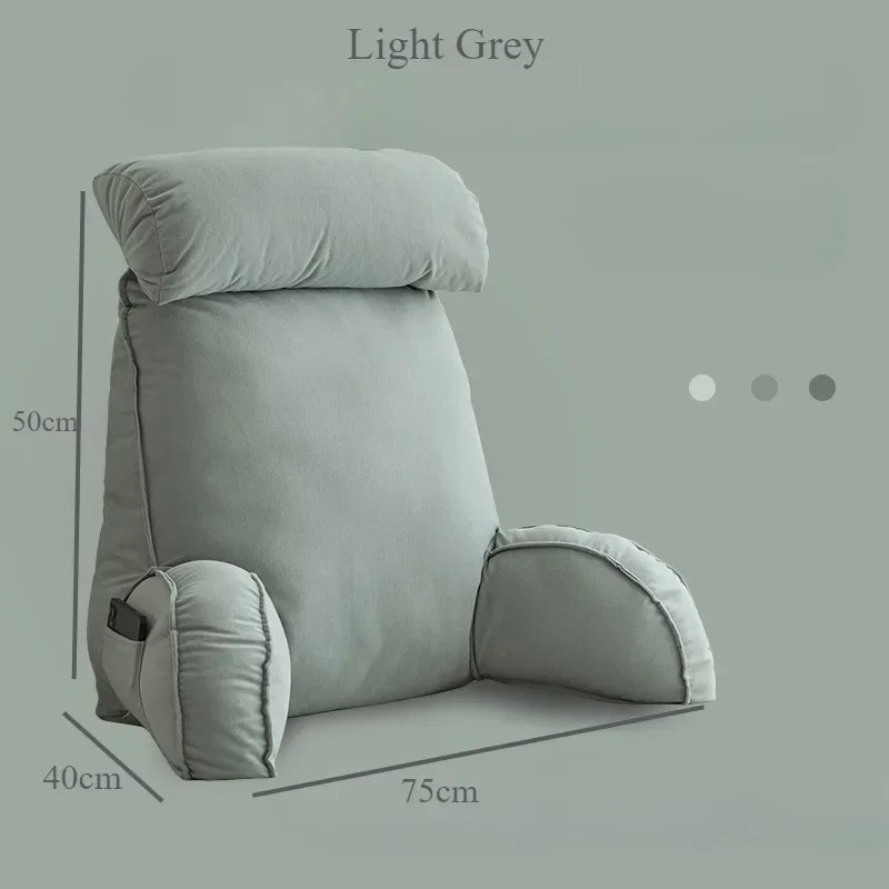 Headboard Pillow Reading Large Bolster Backrest Positioning Support Body Wedge Sleeping Pillow for Bed Headboar Home Accessories