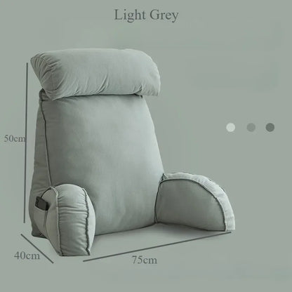 Headboard Pillow Reading Large Bolster Backrest Positioning Support Body Wedge Sleeping Pillow for Bed Headboar Home Accessories