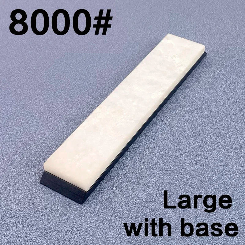 3000# 5000# Natural Agate sharpening stone knife sharpener Apex blade kitchen grander Fixed angle sharpener Whetstone with base