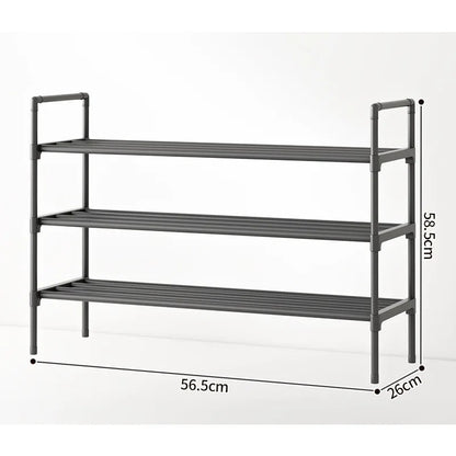 Simple shoe rack household multi-functional multi-storey doorway indoor and outdoor storage rack student dormitory storage rack