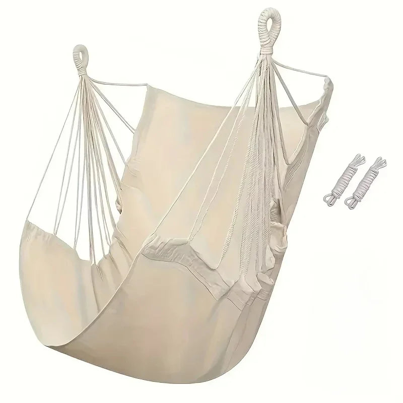 1PC Outdoor Rocking Chair Fabric Hammock Canvas Leisure Swing Chair Dormitory Portable Folding Hanging Chairs Outdoor Furniture