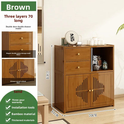 Tea cabinet, locker, living room, tea table against the wall, side cabinet storage locker