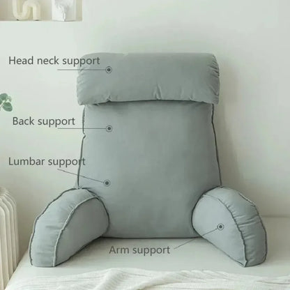 Headboard Pillow Reading Large Bolster Backrest Positioning Support Body Wedge Sleeping Pillow for Bed Headboar Home Accessories