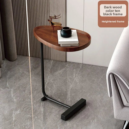 Modern Luxury Lift Top Coffee Table Side Table Bedside Table Portable Rolling Small Apartment Sofa Corner Minimalist Living Room