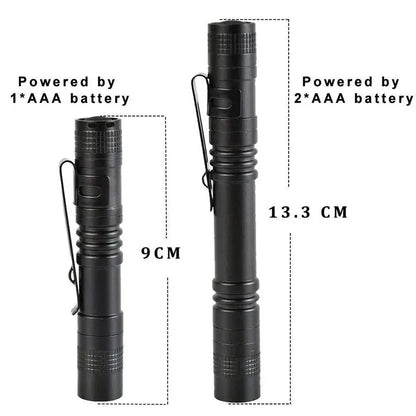 LED Flashlight Pen Light Mini Portable 1000 lumens 1 Switch Mode led flashlight For the dentist and for Camping Hiking Out
