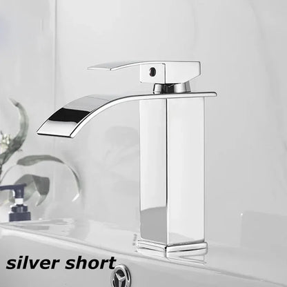 Bathroom Accessories Household Home Hot and Cold Water Waterfall Dragon Head Kitchen Bathroom Bathroom Washbasin Single Faucet