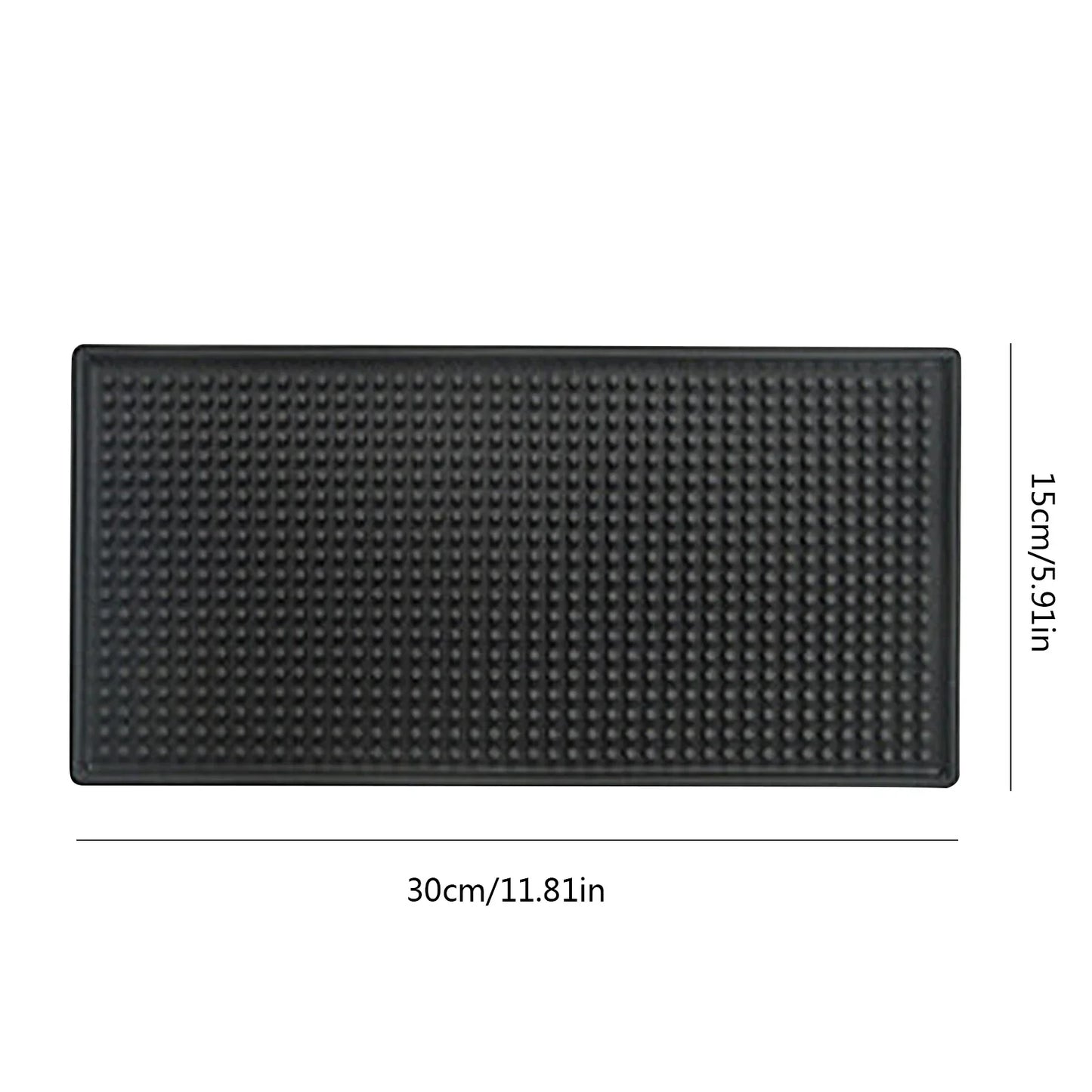 Bar Mat Rubber Anti-slip PVC Coffee Bar Mats Cup Mat Waterproof Heat Resistant Coffee Maker Countertop for Home Bar Accessories