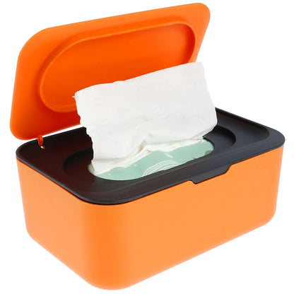 Wipes Dispenser Dustproof Tissues Wipes Case with Lids Multifunctional Baby Wipe Holder Large Capacity Sealing Container Case