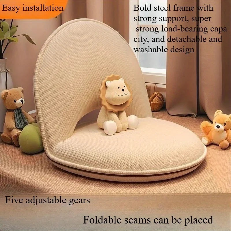 Lazy sofa, tatami seat, floor cushion, small sofa can lie down and sleep, bay window bed, back chair can be folded