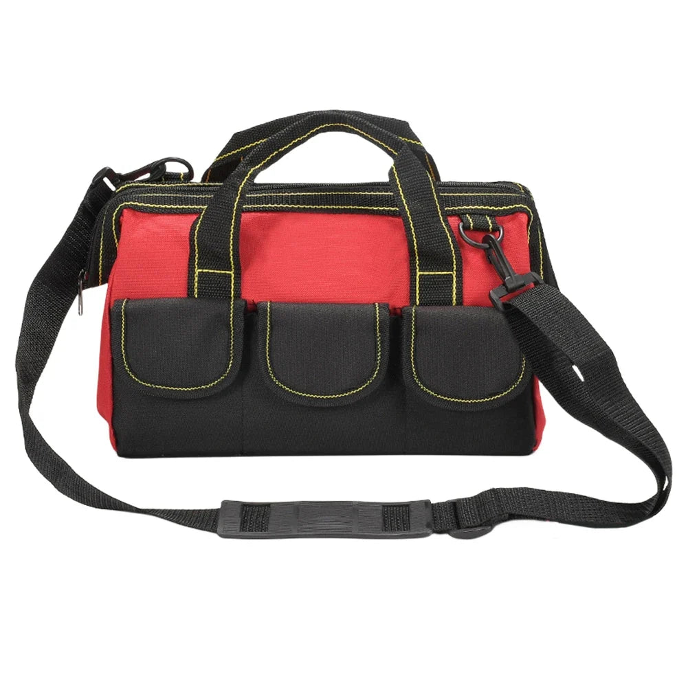 Telescoping Ladder Tool Bag Portable Utility Tools Bags Herringbone Ladder Tool Storage Bag Oxford Waterproof Tool Organizer