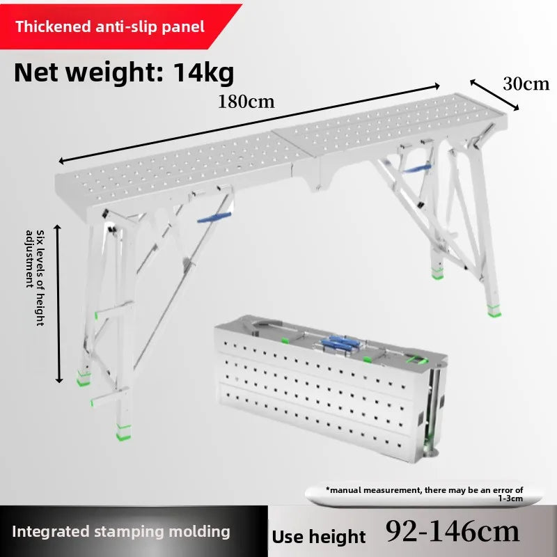 Horse stool portable folding thickened heightening construction site interior decoration scaffolding