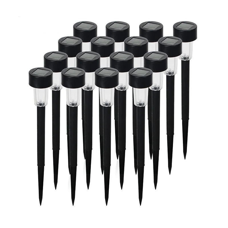 1pcs Solar Outdoor Lights New Garden Lamps Powered Landscape Path Yard Backyard Lawn Patio Decorative LED Lighting Waterproof