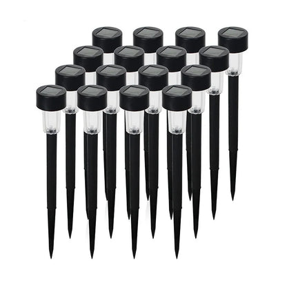 1pcs Solar Outdoor Lights New Garden Lamps Powered Landscape Path Yard Backyard Lawn Patio Decorative LED Lighting Waterproof