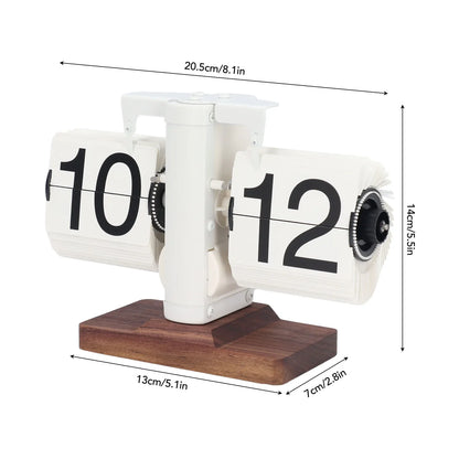 Digital Clock Minimalism  Retro  Down Clock Innovative Small Balance Shape Easy Installation 24H for Living Room