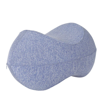 Olive-shaped memory foam pregnant woman leg pillow, knee pillow, side sleeping leg compression, office, universal