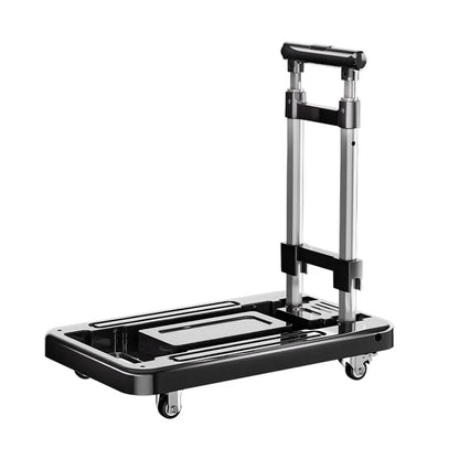 Folding Collapsible Garden Cart Portable Heavy Duty Utility Wagon Shopping Luggage Trolley Hand Truck Home Yard Outdoor Wagon