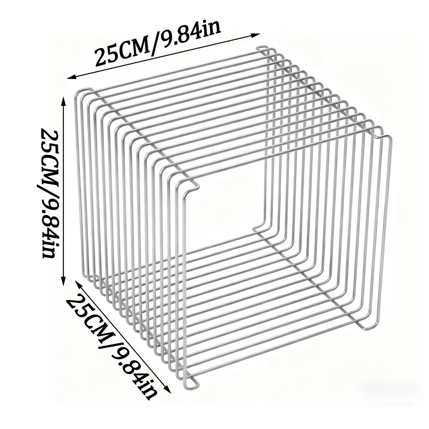 Metal Side Table, Creative Ironwork Corner Table, Bedroom Bedside Storage Rack, Multi-functional Storage Small Coffee Table
