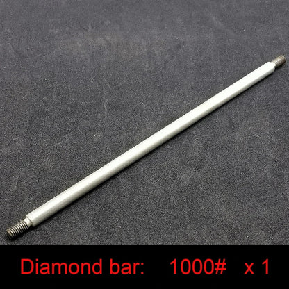 80-3000# 6mm Cylinder Diamond Stone Sharpening Bar Whetstone Match for Ruixin Sharpener Serrated Knife Scimitar Knife Grinding