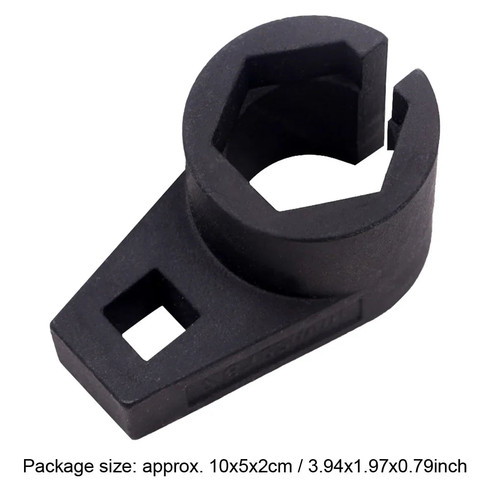 7/8 Inch/22mm Offset Oxygen Sensor Socket Wrench 3/8inch Drive O2 Remover Tool O2 Sensor Socket Adapter Engine Wrench for Car