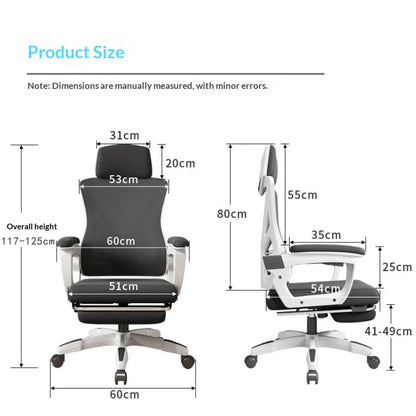 Student Study Chair Office Computer Desk SNU Lumbar Support Mesh Rolling Chair Executive Ergonomic Chair Furgle Office Furniture