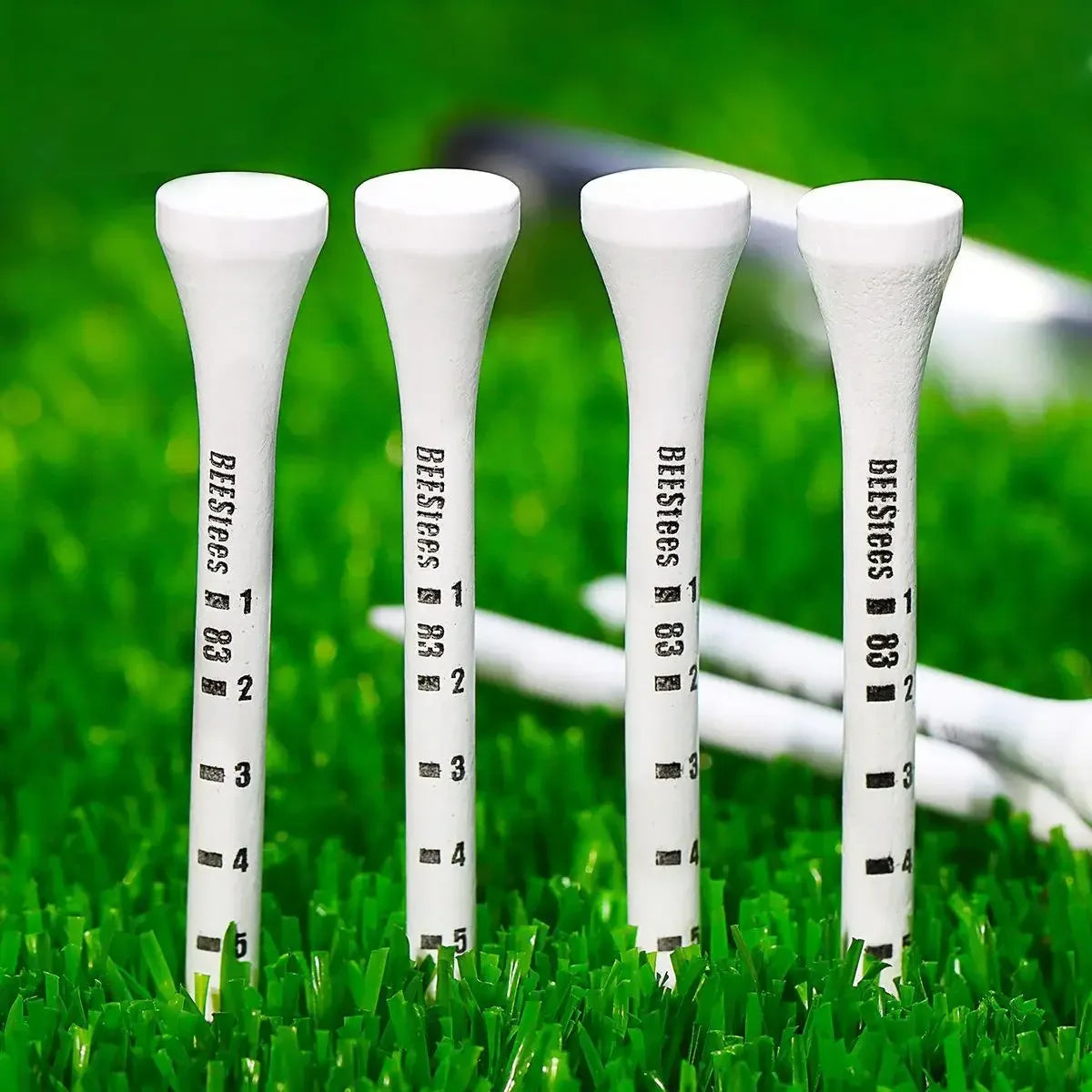 50pcs Durable Wooden Golf Seats Stabilizes Ball On The Course to Maintain a Perfect Tee Level and Improve Accuracy Golf TE012