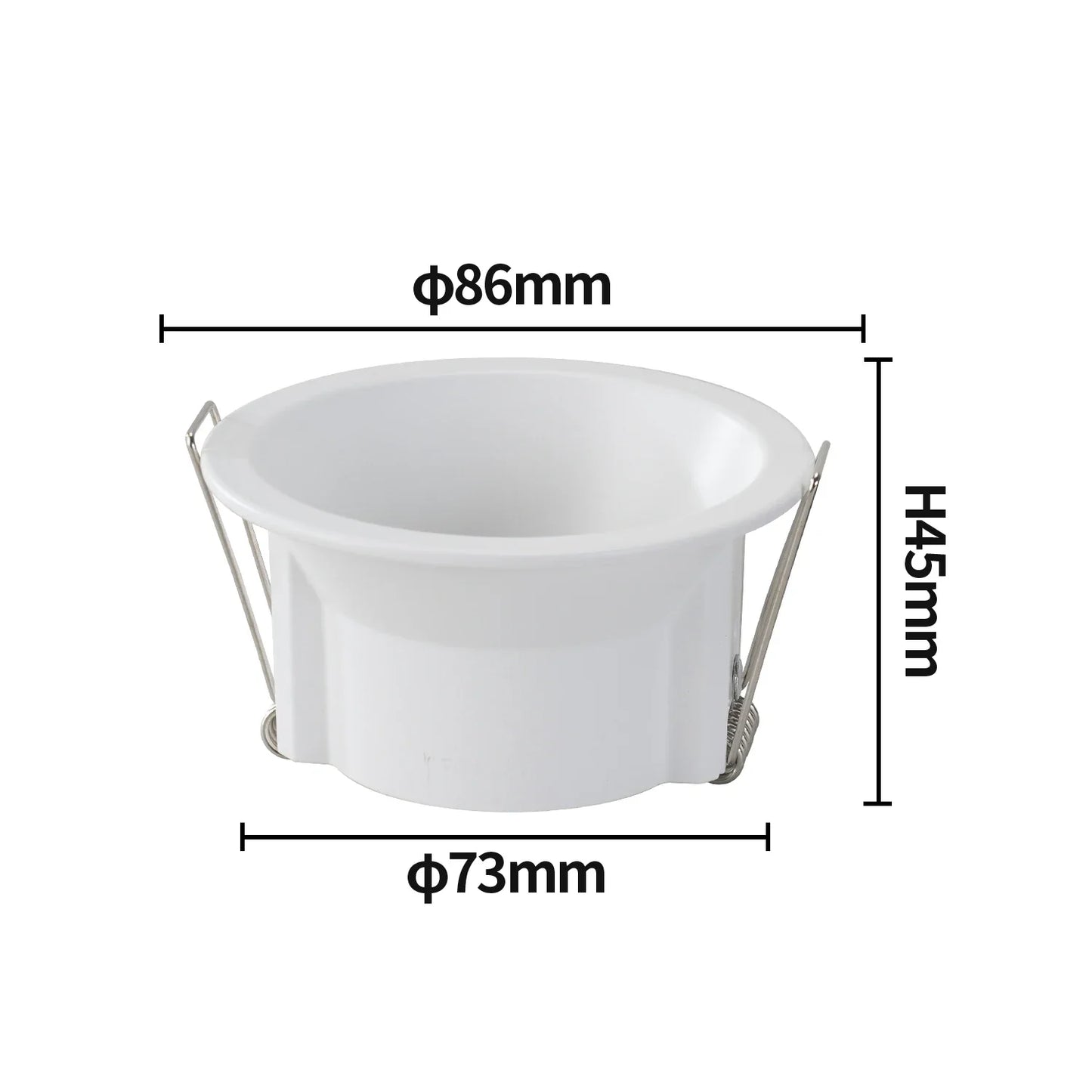 Recessed Mount Frame GU10/MR16 Lamp Holder Bathroom Spot Lighting Bracket SocketLamp Holder Socket Fitting Spot Lighting Fixture