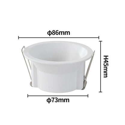 Recessed Mount Frame GU10/MR16 Lamp Holder Bathroom Spot Lighting Bracket SocketLamp Holder Socket Fitting Spot Lighting Fixture