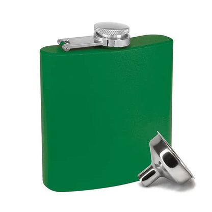 6 oz Stainless Steel Hip Flask with Funnel Leakproof Hip Flask For Alcohol Liquor Bulk Wedding Party Whiskey Flask YY208