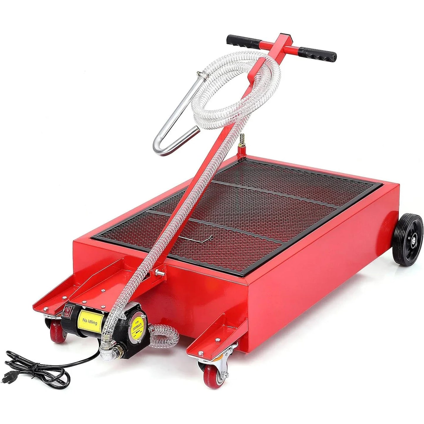 20 Gallon Electric Oil Drain Pan with 110V 180W High-Flow Pump Efficient Oil Change Pan for Car,SUV,Truck,RV Easy Oil Changes