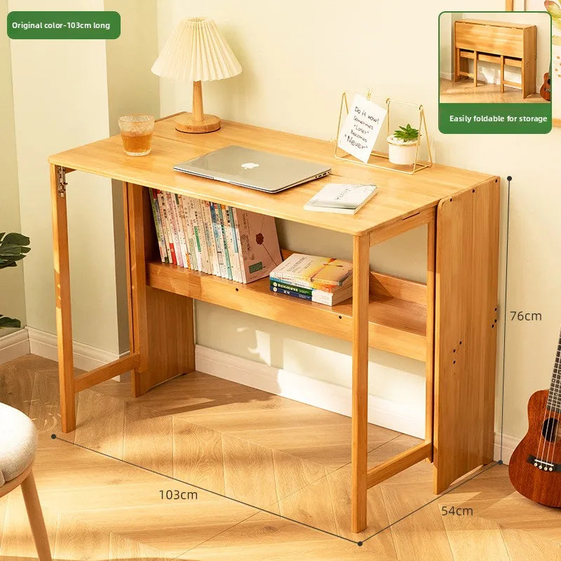 Foldable Computer Desk Home Desktop Desk Simple Desk Bedroom Workbench Simple Learning Writing Desk