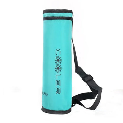 Portable Cooler Bag with Carry Straps Oxford Cloth Insulation Sleeve Aluminum Film Travel Camping Keep Warm/cold Drink Carrier