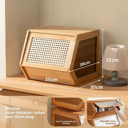 Bucket cabinet, storage cabinet, bedroom, living room, bookshelf, toys, snacks, storage and sorting cabinet can be stacked