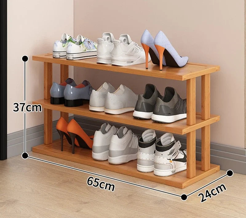 Home economy door multi-layer shoe storage artifact saves space, rental house shoe cabinet, shoe rack
