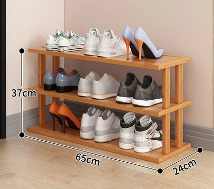 Home economy door multi-layer shoe storage artifact saves space, rental house shoe cabinet, shoe rack