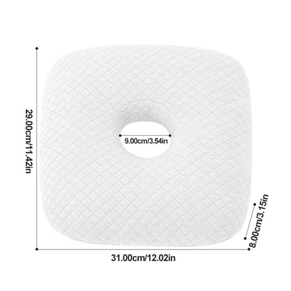 Soft Skin-Friendly Side-Sleeping Pillow,Multi-Purpose Ear Hole Pillow,Ssed to Relieve Ear Pressure and Earache for Side Sleepers