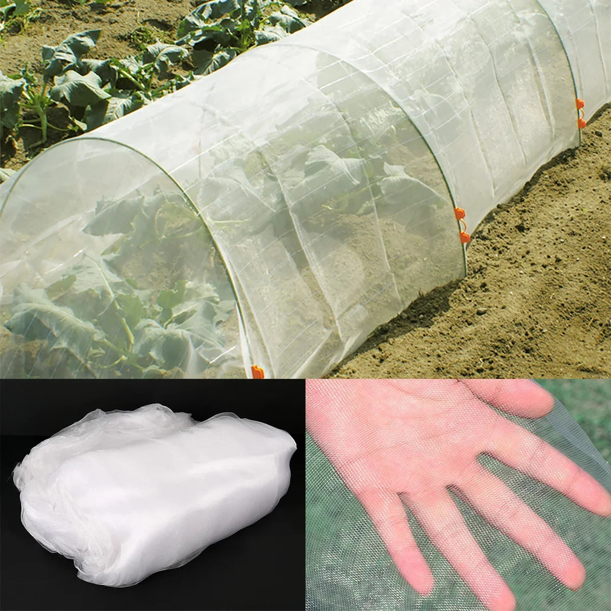 Garden Insect Protection Net for Plant Vegetables Fruit Care Cover Flower Tiny Pests Control Anti-Bird Supplies Garden Accessory