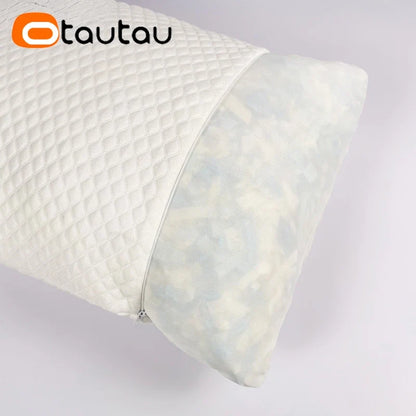 OTAUTAU 1kg 2.2bls Shreded Memory Foam Sponge Pillow Bean Bag Pouf Re-fill Filling Beanbag Sofa Puff Sac Cushion Doll Filler