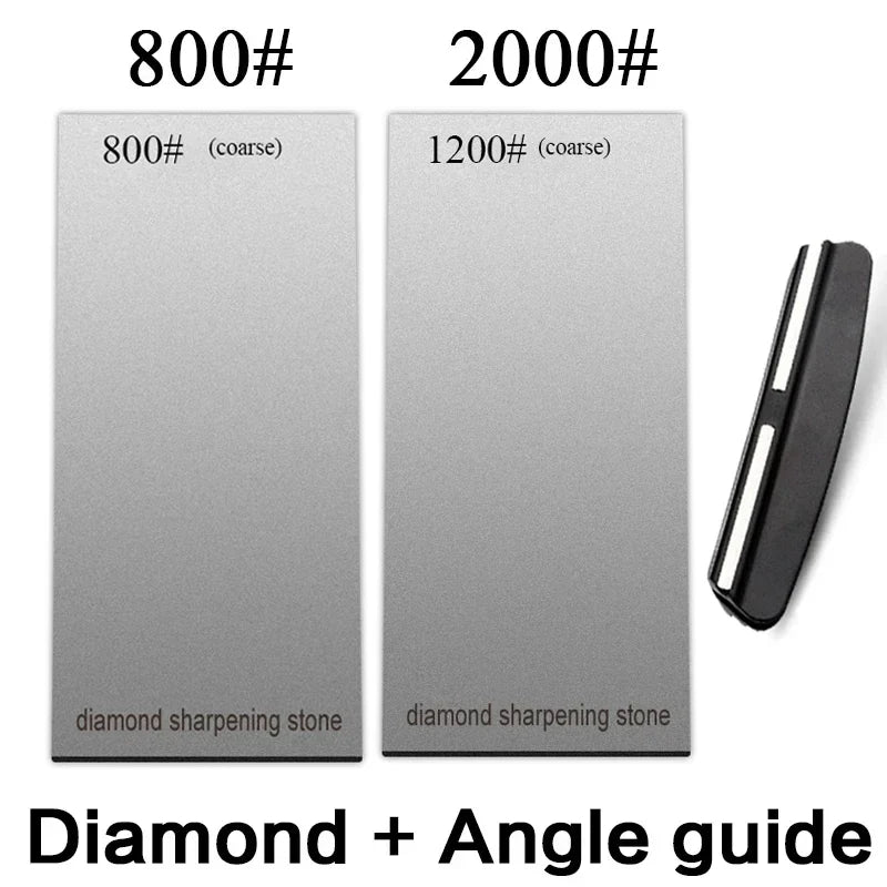 120/600/1500/3000 set Diamond sharpening stone base kitchen whetstone blade sharp bar Apex edge musat knife sharper flakes board
