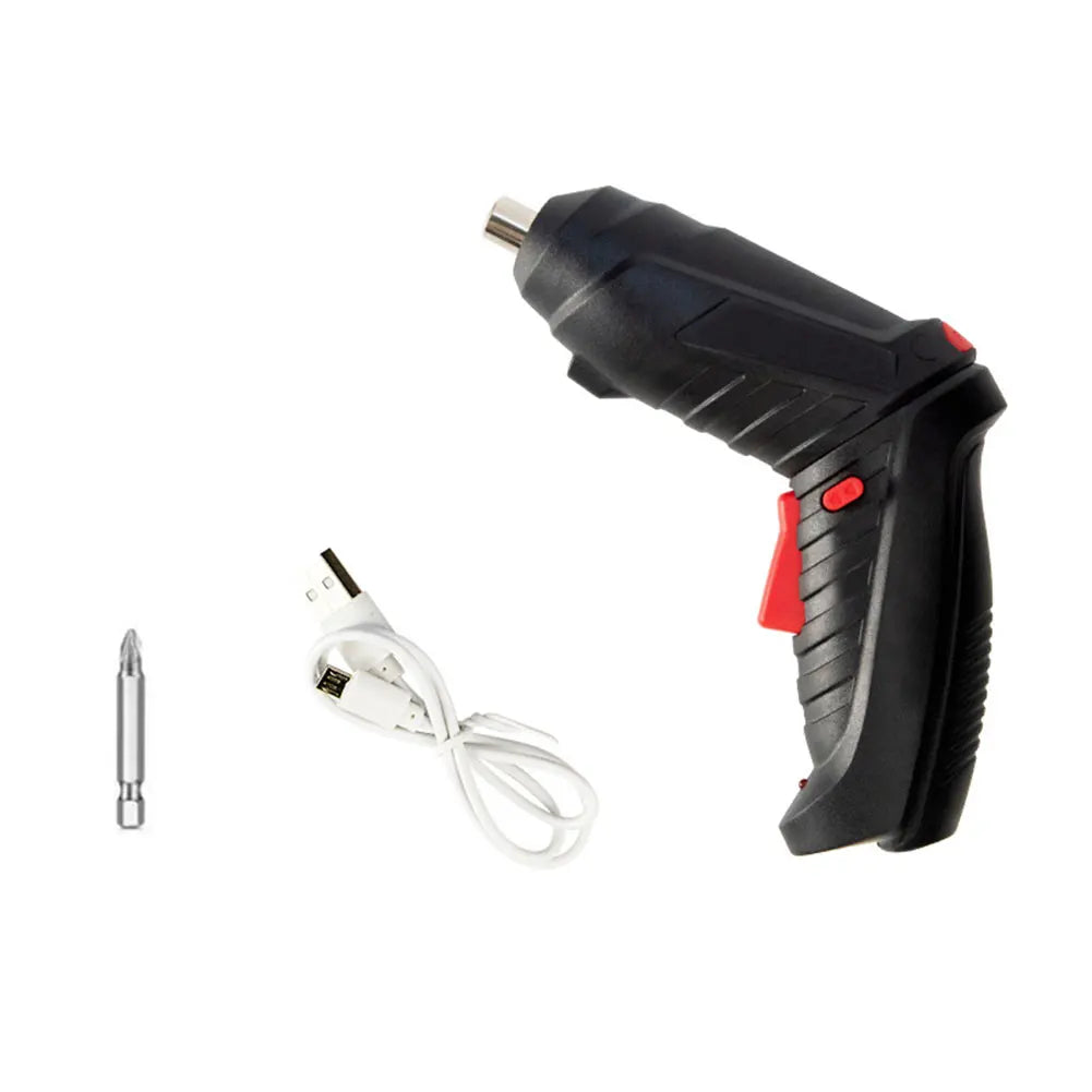 Electric Screwdriver Battery Rechargeable Cordless Screwdriver Powerful Impact Wireless Screwdriver Set Mini Drill Power Tools