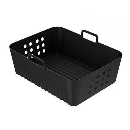 2Pcs/1Pcs Air Fryer Silicone Liners for Ninja SL400 SL401 Stack XL Basket Reusable AirFryer Baking Tray Airfryer Accessories