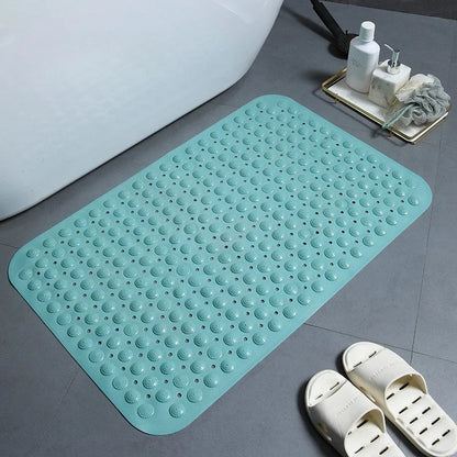Non-Slip Shower Bathtub Mat with Suction Cups - Thickened Hydrophobic Bath Tub Pad, Massage Foot Mat for Household Bathroom
