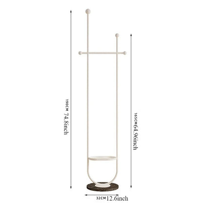 Stand Portable Clothes Rack Bedroom Floor Holder Clothes Hanger Hat Rack Home Modern Perchero De Pie Clothing Store Furniture