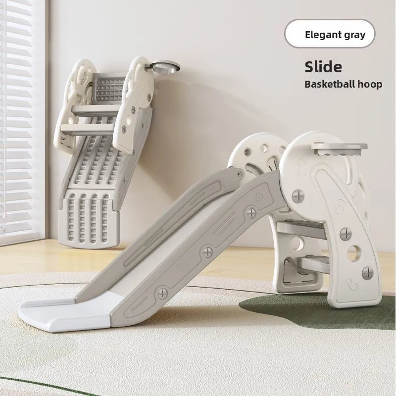 Plastic Slide Kids Interior Outdoor Household Kids Toddler Slide Swing Playset Home Backyard Garden Dmuchany Plac Zabaw