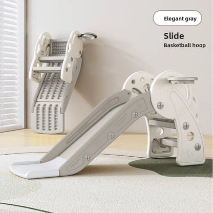 Plastic Slide Kids Interior Outdoor Household Kids Toddler Slide Swing Playset Home Backyard Garden Dmuchany Plac Zabaw