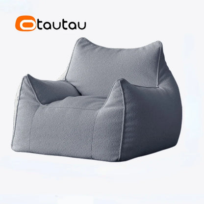 OTAUTAU Bean Bag Sofa Pouf Cover Without Filler Outdoor Waterproof Puff Ottoman Salon Armchair Camping Garden Beach Couch SF114