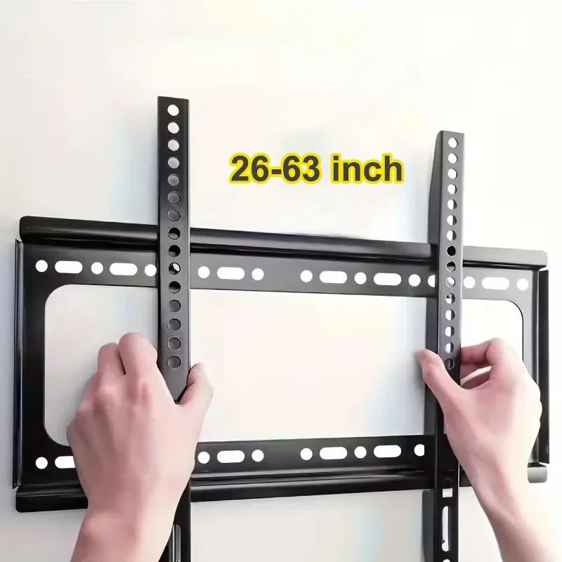 26-63 inch TV Wall Mount Bracket Universal TV Mount Monitor Holder Adjustable Low Profile Flat TV Wall Mount for LCD LED Monitor