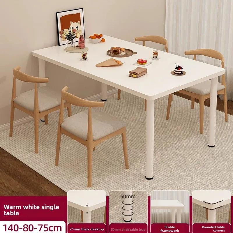 Dining table Household small apartment Outdoor portable stall Eating square table