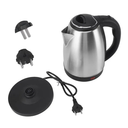 Electric Kettle 2L with Auto Shut-Off, Stainless Steel Fast Boiling Water Boiler for Tea & Coffee