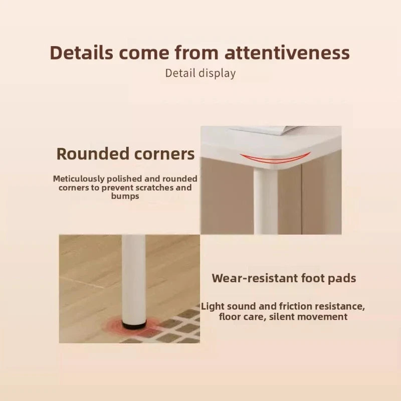 Dining table Household small apartment Outdoor portable stall Eating square table